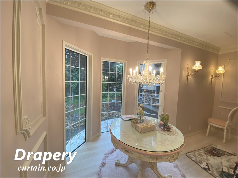 マリーアントワネット」と「モネ」 - 素敵なカーテン - 埼玉の